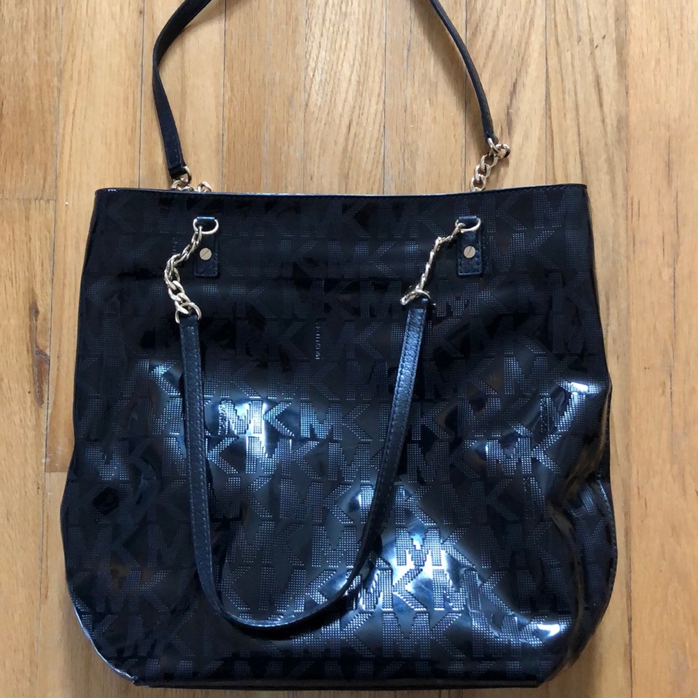 Michael Kors Patent Leather Shoulder Bag